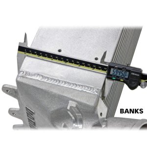 Ram 2500 Intercooler System - Banks Power - Techni-Cooler - Raw - `13-`18